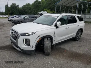 2021 Hyundai Palisade SEL with VIN KM8R3DHE3MU212178, listed as a Copart auction lot 60344725 with 109,362 mi miles and Salvage title. Bid and sale history available at DreamBid. Image 1.