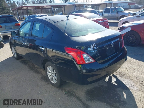 2012 Nissan Versa SL with VIN 3N1CN7AP3CL804015, listed as a IAAI auction lot 41691980 with 106,904 mi miles. Bid and sale history available at carsss.com. Image 3.