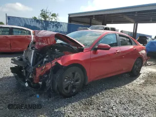 2022 Hyundai Elantra SEL z VIN 5NPLM4AG3NH070249, wystawiony jako Copart lot #57570305 z przebiegiem Nie podano mil oraz Szkoda całkowita • Salvage title. Historia ofert i sprzedaży dostępna na DreamBid. Obrazek 1.
