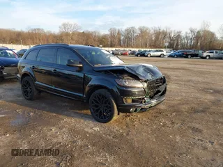 2013 Audi Q7 3.0T Premium Plus with VIN WA1LGAFE1DD008439, listed as a IAAI auction lot 41045973 with 100,868 mi miles. Bid and sale history available at carsss.com. Image 1.