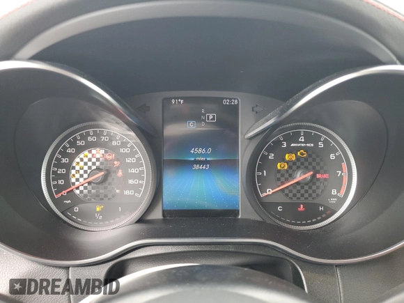 2020 Mercedes-Benz GLC with VIN W1N0G6EB7LF787290, listed as a Copart auction lot 70901174 with 38,443 mi miles and Non Repairable. Bid and sale history available at carsss.com. Image 9.