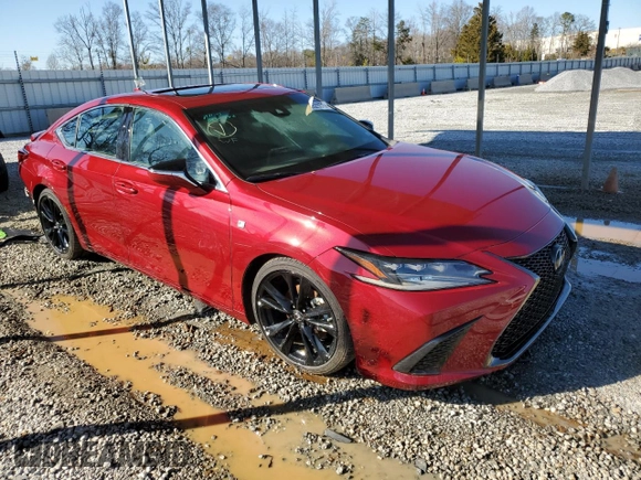 2024 Lexus ES 300h with VIN 58ABA1C19RU037316, listed as a Copart auction lot 45528675 with Not provided miles and Non repairable. Bid and sale history available at DreamBid. Image 4.