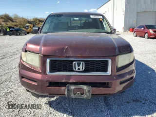 2007 Honda Ridgeline RTX with VIN 2HJYK16357H532933, listed as a Copart auction lot 73053444 with 0 mi miles and Salvage Title. Bid and sale history available at carsss.com. Image 5.