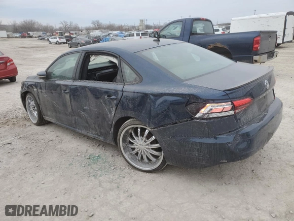 2021 Volkswagen Passat 2.0T R-Line with VIN 1VWMA7A37MC007058, listed as a Copart auction lot 44601465 with 29,839 mi miles and Salvage Title. Bid and sale history available at carsss.com. Image 2.