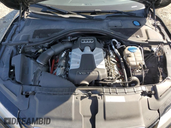 2012 Audi A7 3.0 Premium Plus with VIN WAUYGAFC6CN078552, listed as a Copart auction lot 50018925 with 156,055 mi miles and Salvage Title. Bid and sale history available at carsss.com. Image 12.