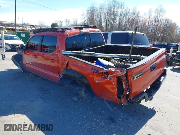 2017 Toyota Tacoma SR5 with VIN 5TFAZ5CN3HX023869, listed as a IAAI auction lot 41661581 with 158,145 mi miles and . Bid and sale history available at carsss.com. Image 3.