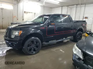 2012 Ford F-150 XL with VIN 1FTFW1ET9CFC32244, listed as a Copart auction lot 60794185 with 219,248 mi miles and Salvage title. Bid and sale history available at DreamBid. Image 1.