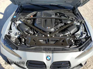 2024 BMW M4 Competition xDrive with VIN WBS33BA09RCN82182, listed as a Copart auction lot 79039384 with 6,643 mi miles and Non Repairable. Bid and sale history available at carsss.com. Image 12.