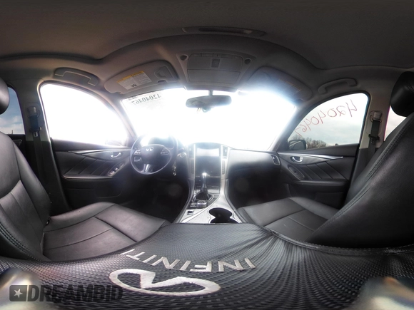 2016 Infiniti Q50 3.0t Premium with VIN JN1EV7AR7GM344539, listed as a IAAI auction lot 42040467 with 162,979 mi miles. Bid and sale history available at carsss.com. Image 19.