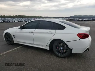2018 BMW 4 Series 430i xDrive with VIN WBA4J3C53JBG90792, listed as a Copart auction lot 52365525 with 107,238 mi miles and Salvage Title. Bid and sale history available at DreamBid. Image 2.