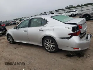 2014 Lexus GS 350 with VIN JTHCE1BL5E5023102, listed as a Copart auction lot 74055554 with 128,628 mi miles and Salvage Title. Bid and sale history available at carsss.com. Image 2.