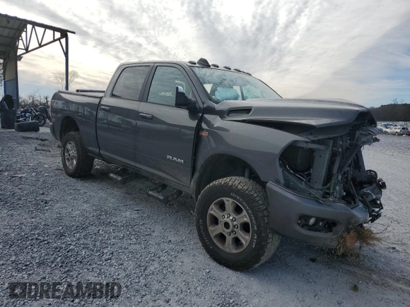 2019 Ram 2500 Big Horn with VIN 3C6UR5DJ0KG514296, listed as a Copart auction lot 42003195 with 81,130 mi miles and Salvage Title. Bid and sale history available at carsss.com. Image 4.
