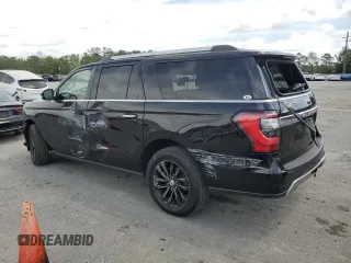 2019 Ford Expedition Max Limited z VIN 1FMJK2AT1KEA17832, wystawiony jako Copart lot #51984755 z przebiegiem 88 755 mil mil oraz Szkoda całkowita • Salvage title. Historia ofert i sprzedaży dostępna na DreamBid. Obrazek 2.