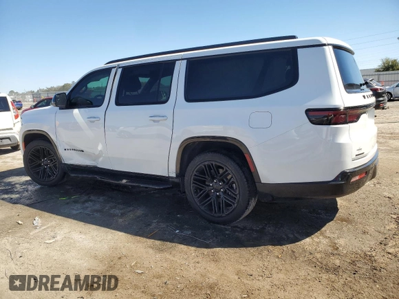 2023 Jeep Wagoneer Series II с VIN 1C4SJSBP7PS561497, выставлен на аукционе Copart как лот 46858845 с пробегом 29 616 миль миль и Списание • Salvage title. История ставок и продаж доступна на DreamBid. Изображение 2.