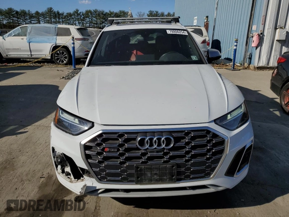 2021 Audi SQ5 Premium Plus with VIN WA1B4AFY4M2076325, listed as a Copart auction lot 78806254 with 31,053 mi miles and Salvage Title. Bid and sale history available at DreamBid. Image 5.