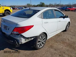 2017 Hyundai Accent SE with VIN KMHCT4AEXHU372094, listed as a IAAI auction lot 41242463 with 113,540 mi miles. Bid and sale history available at carsss.com. Image 4.