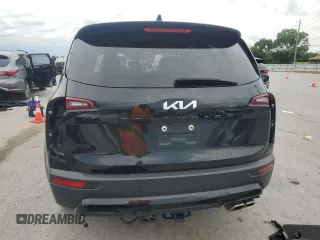 2022 Kia Telluride SX with VIN 5XYP5DHC0NG195265, listed as a Copart auction lot 59853915 with 80,175 mi miles and Salvage title. Bid and sale history available at DreamBid. Image 6.