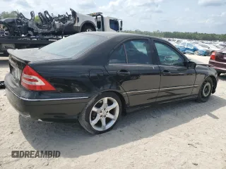 2007 Mercedes-Benz C 230 Sport with VIN WDBRF52H17E027385, listed as a Copart auction lot 54379815 with Not Provided miles and Salvage Title. Bid and sale history available at DreamBid. Image 3.