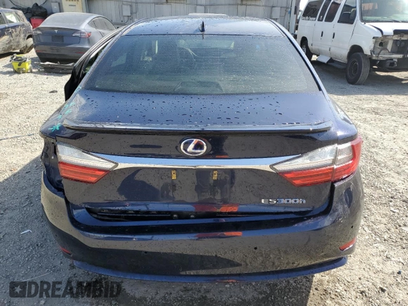 2017 Lexus ES 300h with VIN JTHBW1GG1H2151055, listed as a Copart auction lot 51915015 with 189,446 mi miles and Salvage Title. Bid and sale history available at DreamBid. Image 6.