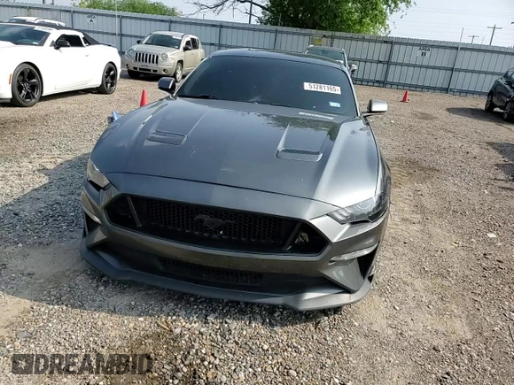 2018 Ford Mustang GT with VIN 1FA6P8CF2J5143689, listed as a Copart auction lot 51281165 with 95,816 mi miles and Salvage title. Bid and sale history available at DreamBid. Image 11.