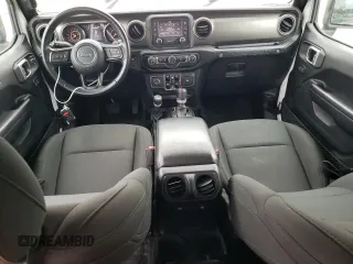 2018 Jeep Wrangler Unlimited Sport S z VIN 1C4HJXDG3JW319844, wystawiony jako Copart lot #48814314 z przebiegiem 33 849 mil mil oraz Szkoda całkowita • Salvage title. Historia ofert i sprzedaży dostępna na DreamBid. Obrazek 8.