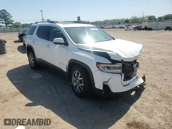 2021 GMC Acadia SLT with VIN 1GKKNMLS1MZ223152, listed as a Copart auction lot 52554665 with 61,924 mi miles and Salvage title. Bid and sale history available at DreamBid. Image 11.