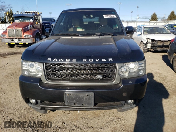 2011 Land Rover Range Rover HSE with VIN SALME1D40BA358243, listed as a Copart auction lot 46345975 with 185,095 mi miles and Salvage title. Bid and sale history available at DreamBid. Image 5.