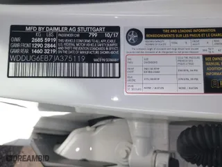 2018 Mercedes-Benz S-Class S 450 with VIN WDDUG6EB7JA375119, listed as a IAAI auction lot 41729428 with 68,084 mi miles. Bid and sale history available at carsss.com. Image 8.