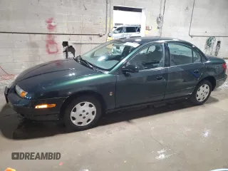 2000 Saturn SL with VIN 1G8ZH5284YZ150565, listed as a Copart auction lot 80117334 with 144,944 mi miles and Clean Title. Bid and sale history available at carsss.com. Image 1.