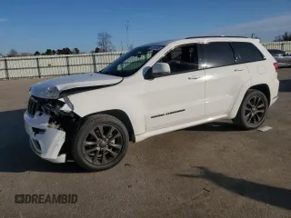 2018 Jeep Grand Cherokee High Altitude with VIN 1C4RJECG9JC431043, listed as a Copart auction lot 42899505 with 109,105 mi miles and Salvage title. Bid and sale history available at DreamBid. Image 1.