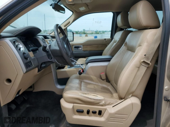 2011 Ford F-150 XL with VIN 1FTFW1EF5BFA45768, listed as a Copart auction lot 59952055 with 150,636 mi miles and Salvage title. Bid and sale history available at DreamBid. Image 7.