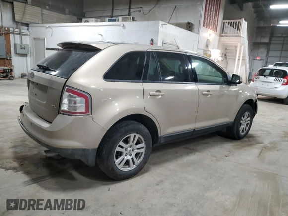 2007 Ford Edge SEL PLUS with VIN 2FMDK39C17BA65079, listed as a Copart auction lot 43958955 with 184,803 mi miles and Salvage Title. Bid and sale history available at carsss.com. Image 3.