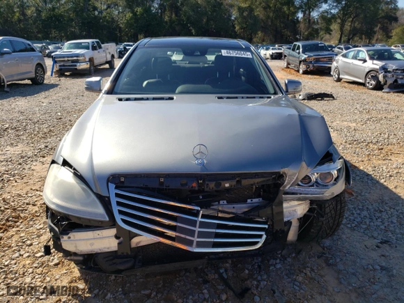 2013 Mercedes-Benz S-Class S 550 with VIN WDDNG7DB7DA496233, listed as a Copart auction lot 46756045 with 131,715 mi miles and Salvage Title. Bid and sale history available at carsss.com. Image 5.