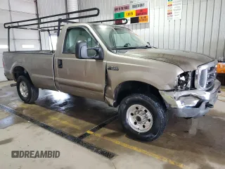 2004 Ford F-250 XL with VIN 1FTNF21L74EA64859, listed as a Copart auction lot 60397875 with 268,149 mi miles and Salvage title. Bid and sale history available at DreamBid. Image 4.