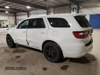 2015 Dodge Durango R/T with VIN 1C4SDHCTXFC916712, listed as a Copart auction lot 87113784 with 120,950 mi miles and Salvage Title. Bid and sale history available at DreamBid. Image 2.