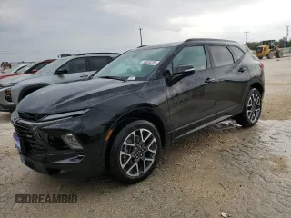 2025 Chevrolet Blazer RS с VIN 3GNKBKRS7SS161483, выставлен на аукционе Copart как лот 53404285 с пробегом 6 миль миль и Чистый • Clean title. История ставок и продаж доступна на DreamBid. Изображение 1.