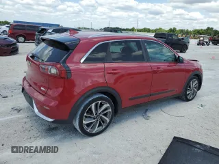 2018 Kia Niro Touring with VIN KNDCE3LC1J5111263, listed as a Copart auction lot 51804444 with 104,192 mi miles and Non Repairable. Bid and sale history available at carsss.com. Image 3.