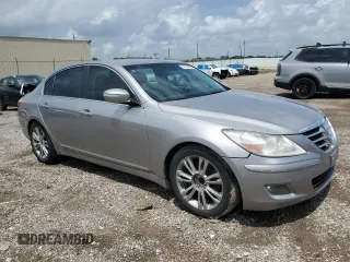 2011 Hyundai Genesis with VIN KMHGC4DF1BU119646, listed as a Copart auction lot 54144445 with Not Provided miles and Salvage Title. Bid and sale history available at DreamBid. Image 4.