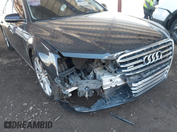 2011 Audi A8 with VIN WAURVAFD1BN027915, listed as a IAAI auction lot 41635275 with 95,143 mi miles and . Bid and sale history available at DreamBid. Image 6.