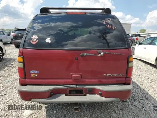 2004 Chevrolet Tahoe LT with VIN 1GNEK13Z94R202747, listed as a Copart auction lot 62443234 with 0 mi miles and Salvage Title. Bid and sale history available at carsss.com. Image 6.