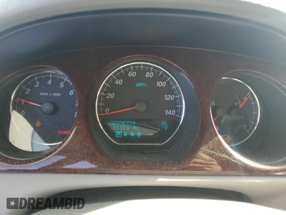 2007 Buick Lucerne V6 CXL with VIN 1G4HD57247U227251, listed as a Copart auction lot 53030905 with 91,318 mi miles and Salvage Title. Bid and sale history available at carsss.com. Image 9.