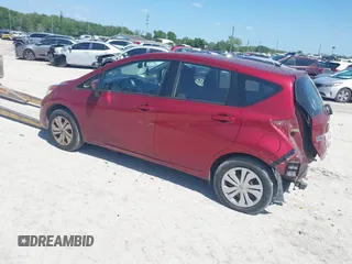 2017 Nissan Versa Note SR with VIN 3N1CE2CP7HL367921, listed as a IAAI auction lot 42015714 with 92,996 mi miles. Bid and sale history available at carsss.com. Image 3.
