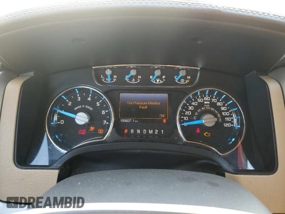 2013 Ford F-150 XL with VIN 1FTFW1ET3DKF02870, listed as a Copart auction lot 50087645 with 159,837 mi miles and Salvage Title. Bid and sale history available at carsss.com. Image 9.