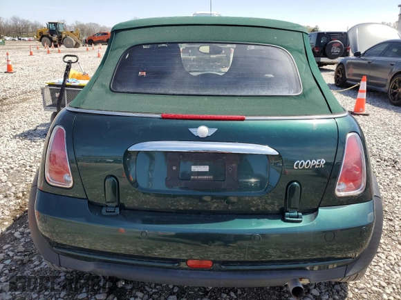 2008 MINI Convertible z VIN WMWRF335X8TG18578, wystawiony jako Copart lot #52097125 z przebiegiem 73 743 mil mil oraz Szkody całkowita. Historia ofert i sprzedaży dostępna na DreamBid. Obrazek 6.
