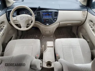 2006 Mazda MPV LX with VIN JM3LW28A860568260, listed as a Copart auction lot 76182084 with 124,092 mi miles and Clean Title. Bid and sale history available at carsss.com. Image 8.