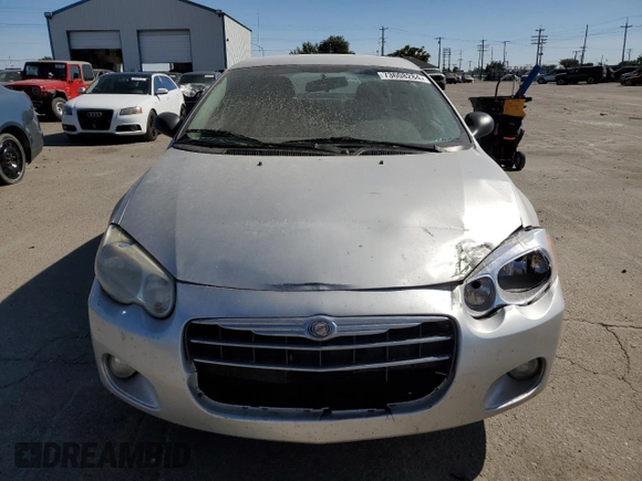 2004 Chrysler Sebring Touring with VIN 1C3EL56R04N354937, listed as a Copart auction lot 73608284 with 133,614 mi miles and Salvage title. Bid and sale history available at DreamBid. Image 5.