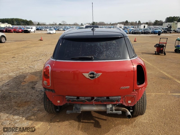 2013 MINI Cooper Countryman with VIN WMWZB3C55DWM07743, listed as a Copart auction lot 87904725 with 138,056 mi miles and Salvage Title. Bid and sale history available at carsss.com. Image 6.
