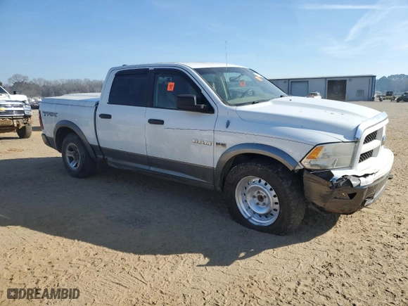 2010 Dodge Ram 1500 ST with VIN 1D7RB1CTXAS178717, listed as a Copart auction lot 45199405 with 298,140 mi miles and Salvage Title. Bid and sale history available at carsss.com. Image 4.