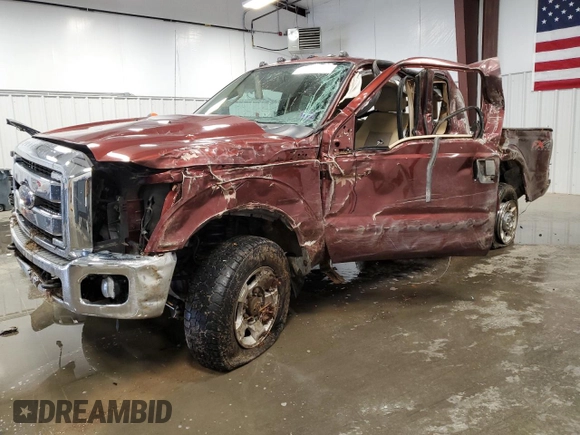 2015 Ford F-250 XLT z VIN 1FT7X2B61FED02464, wystawiony jako Copart lot #51217505 z przebiegiem 159 967 mil mil oraz Szkoda całkowita • Salvage title. Historia ofert i sprzedaży dostępna na DreamBid. Obrazek 1.