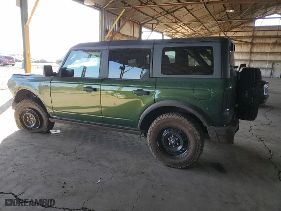 2023 Ford Bronco with VIN 1FMEE5BP6PLB31775, listed as a Copart auction lot 78737954 with 12,827 mi miles and Salvage Title. Bid and sale history available at carsss.com. Image 2.